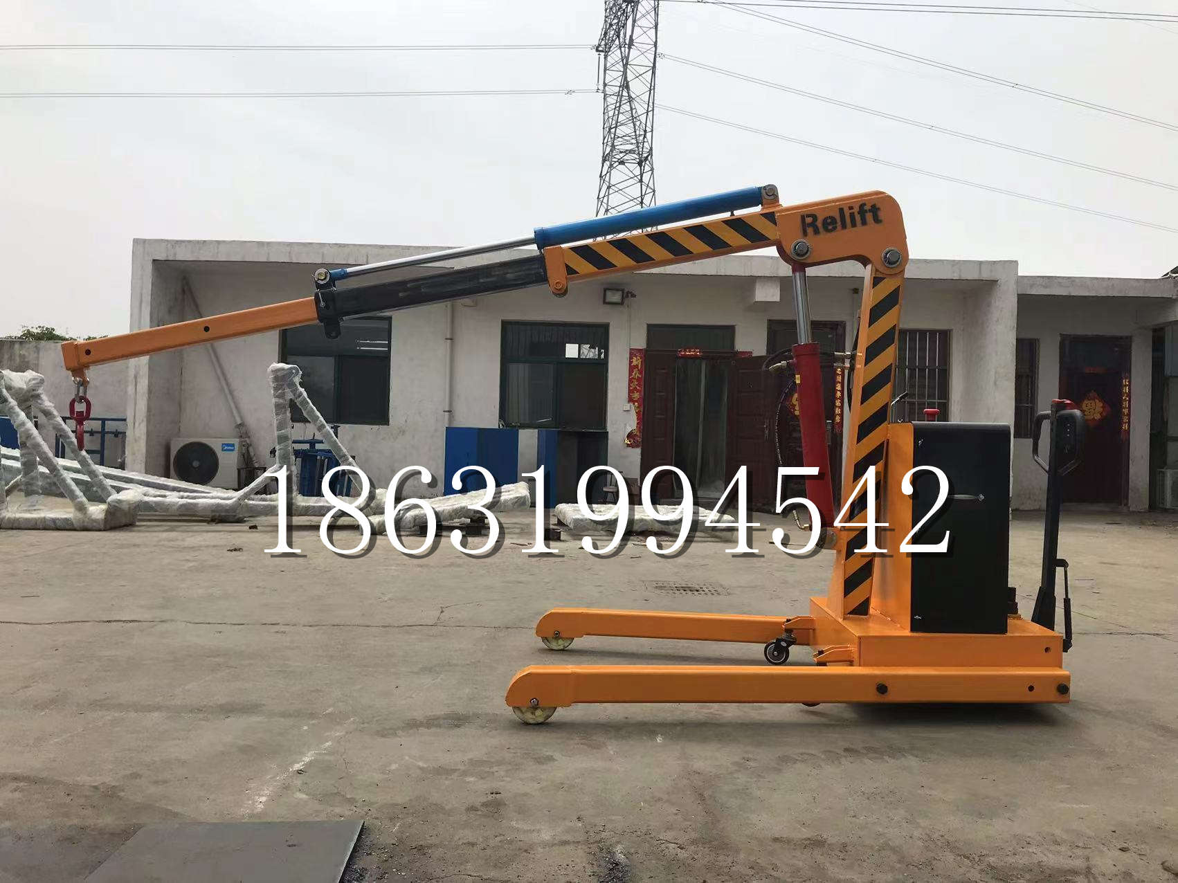 九如乡久征定做3吨三轮随车吊 农用园林绿化移树吊 平板工程用小吊机