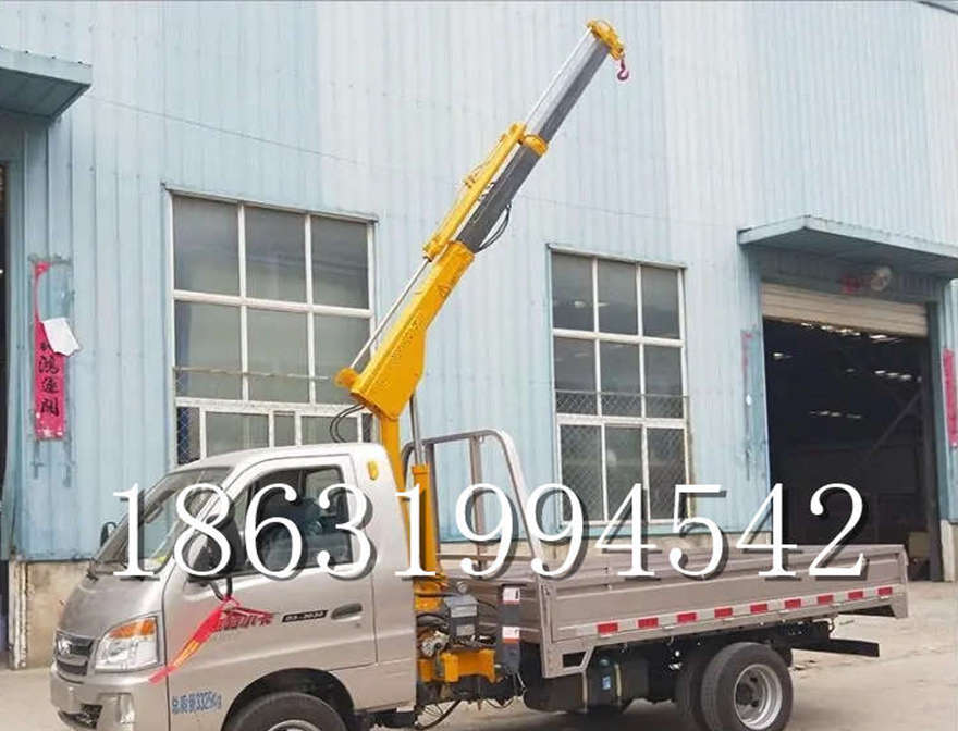 九如乡随车吊机随车吊机那里有轻卡那里有电动葫芦12/24V车载吊 多功能液压伸缩吊